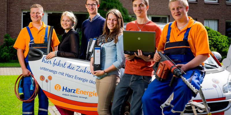 Werbefoto des Unternehmens Harz Energie GmbH & Co. KG