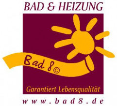 Logo Bad 8 Meister / Betriebsleiter Heizung Sanitär